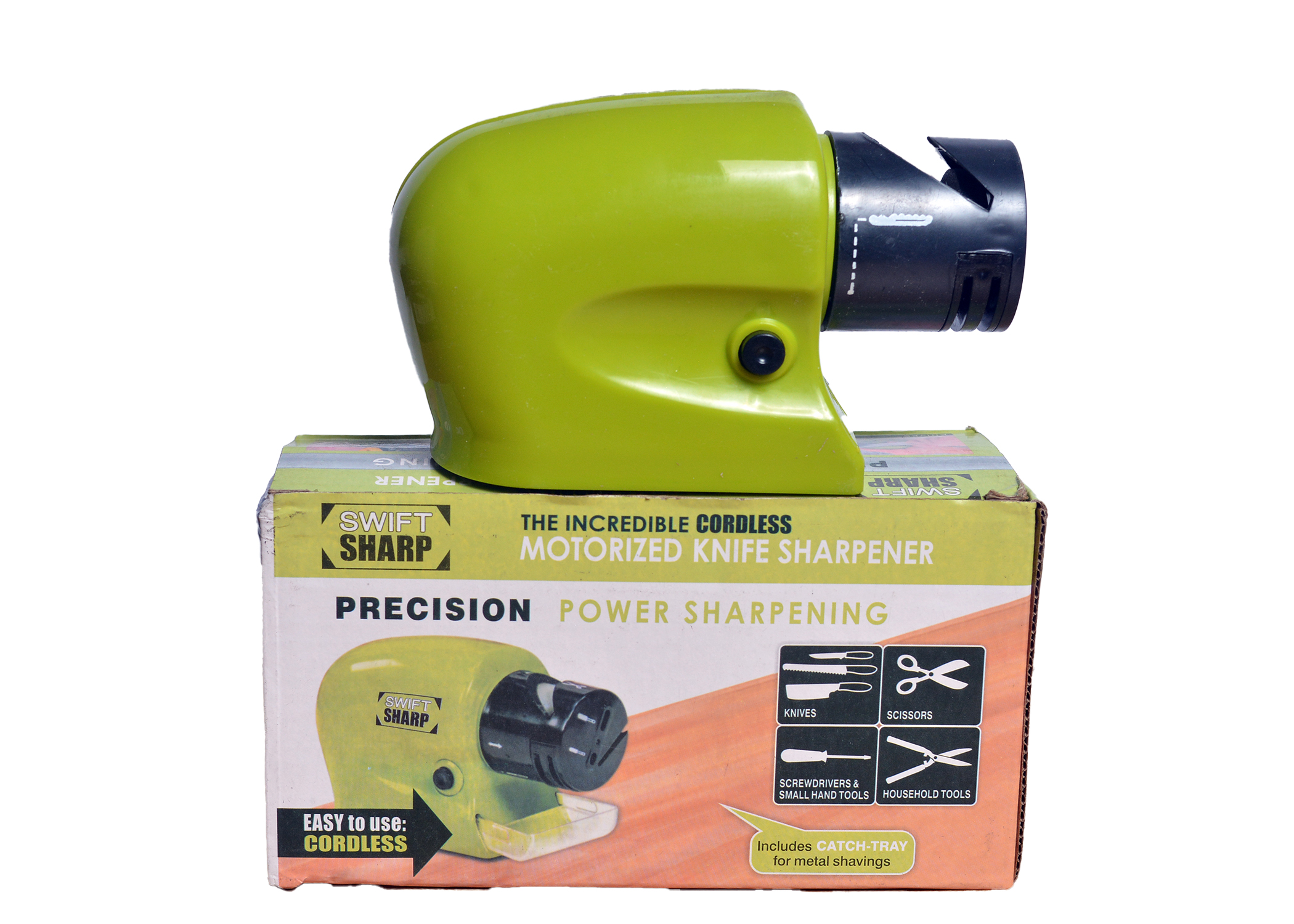 BATTERY OPERATED SCISSORS SHARPENER