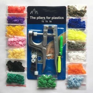 Plastic Snap Button Plier Set