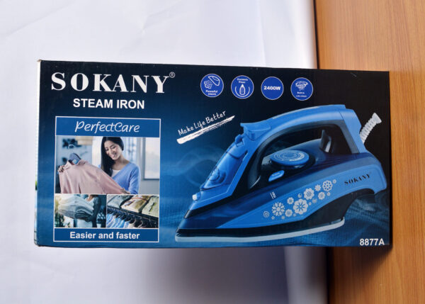 Sokany Steam Iron - Image 2