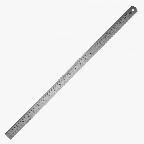 Metal Straight Ruler 24inches