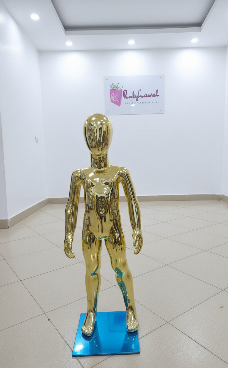 Kids Mannequin Gold Small