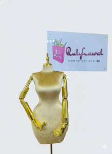 Adetola Dressform with Gold Hands