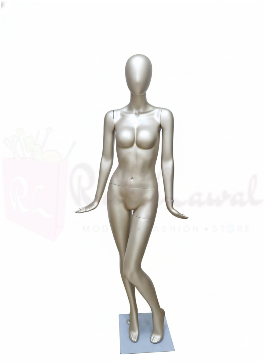Fiberglass Beige Mannequin