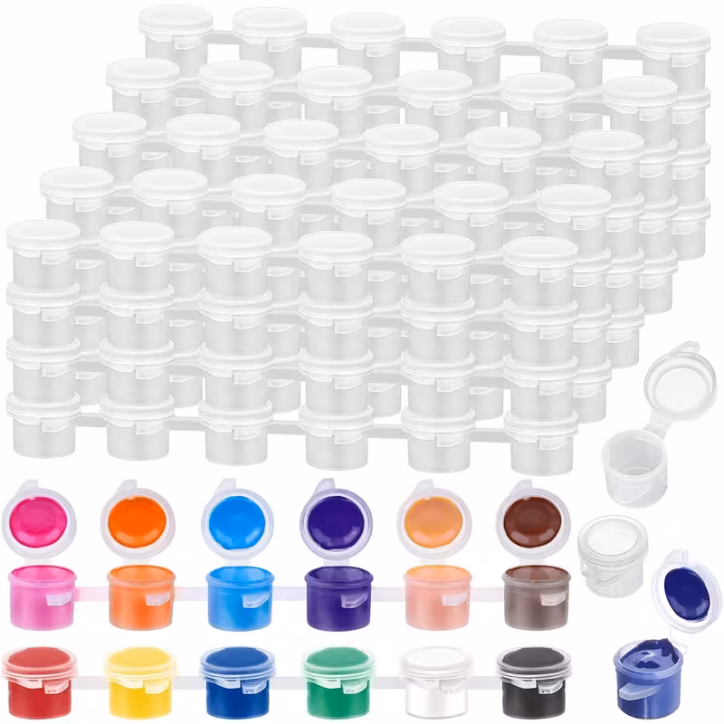 Mini Acrylic Paint Container